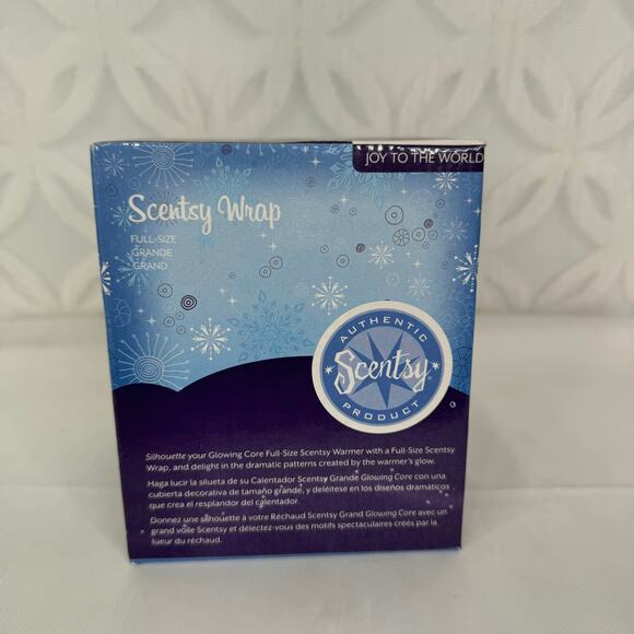 5 for $25| Scentsy Joy To The World Christmas Full Size Wrap - Picture 5 of 5